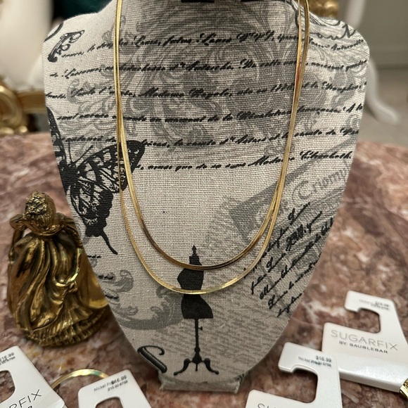 Sugarfix Gold Necklace Set (Bundle) -NWT - Picture 3 of 3